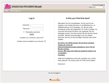 Tablet Screenshot of moodle.kks-essen.de